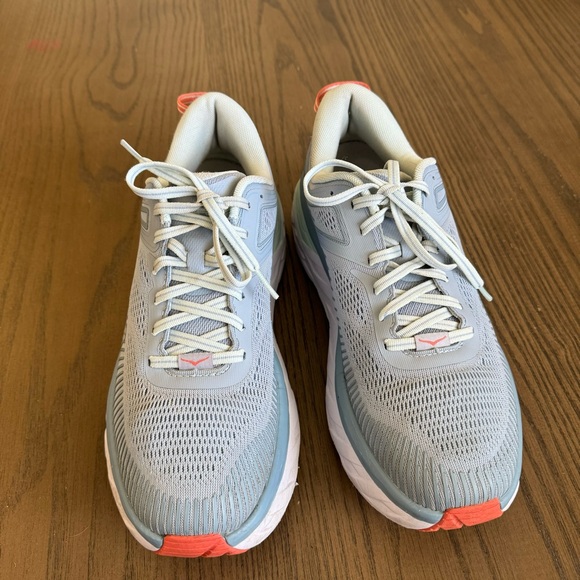 Hoka Women’s Bondi 7 Blue Fog Running Shoes - Picture 3 of 10
